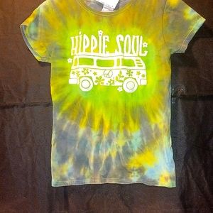 Adult Small Custom Tie Dye Tshirt.